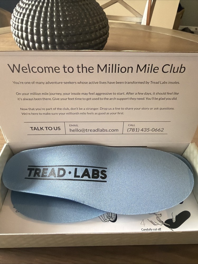 Tread Labs Pace Pain Relief Medium Insoles