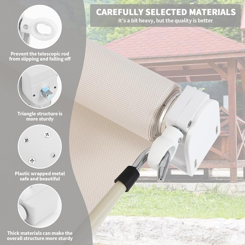 Universal Cordless Roller Shutter Mounting Bracket Easy Install Durable Hardware