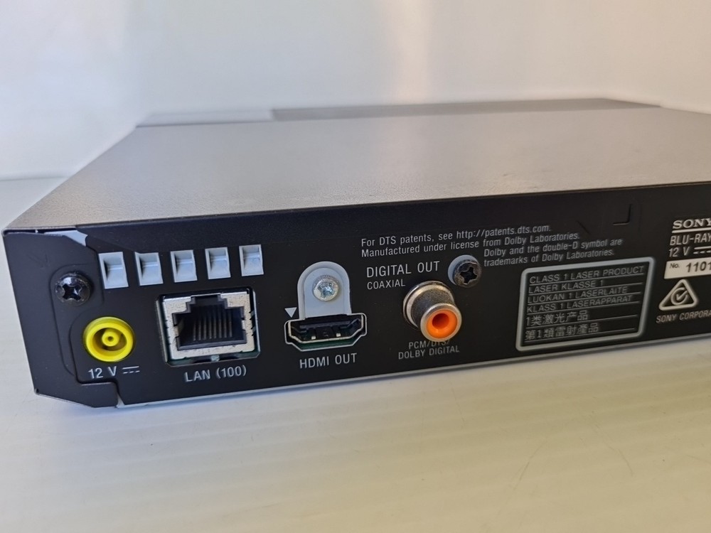 Sony Blu-Ray & DVD Player BDP-S3500 Wi-Fi Smart Features