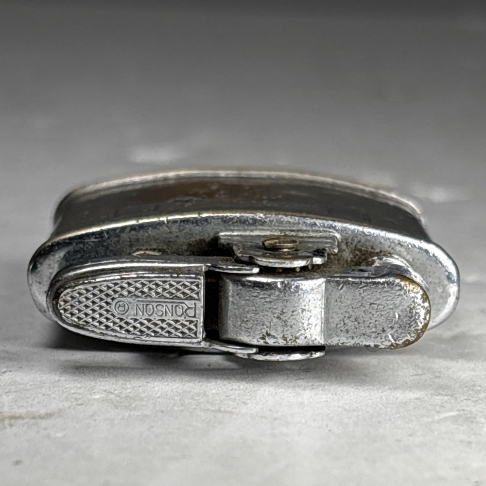 Vintage Ronson Standard Silver Lighter - Untested