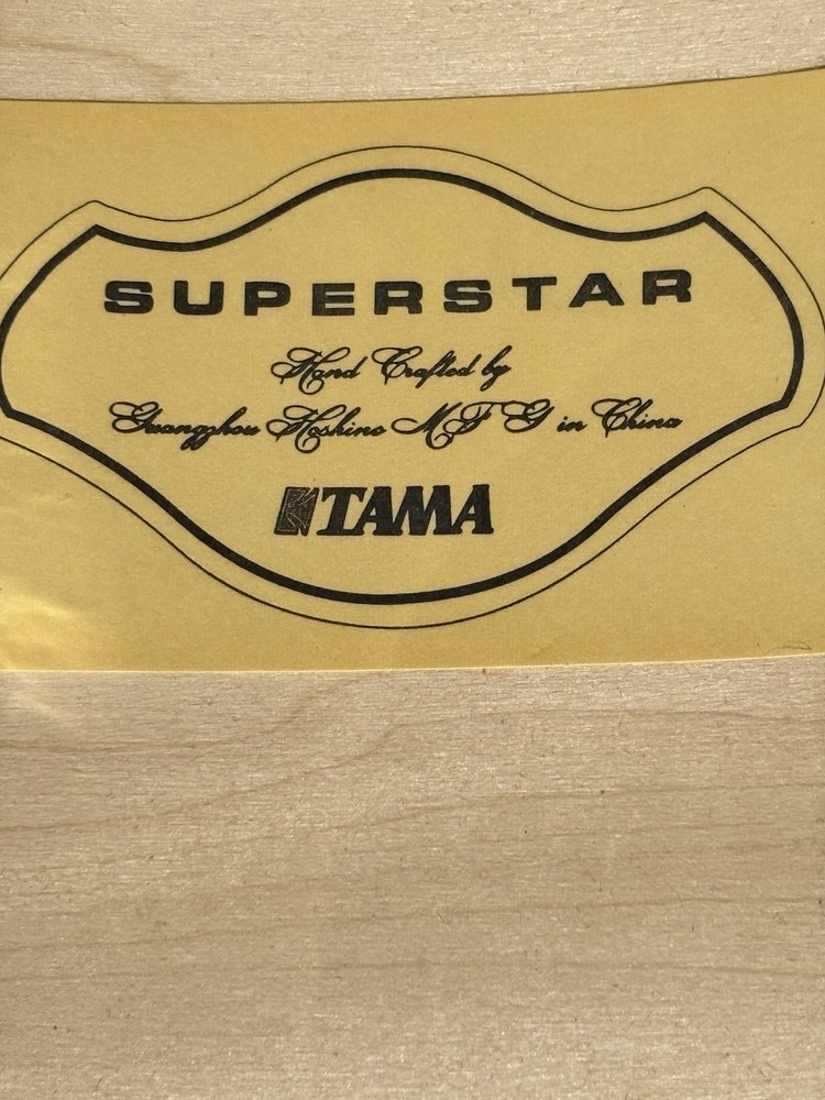TAMA SUPERSTAR 14” White Snare DRUM