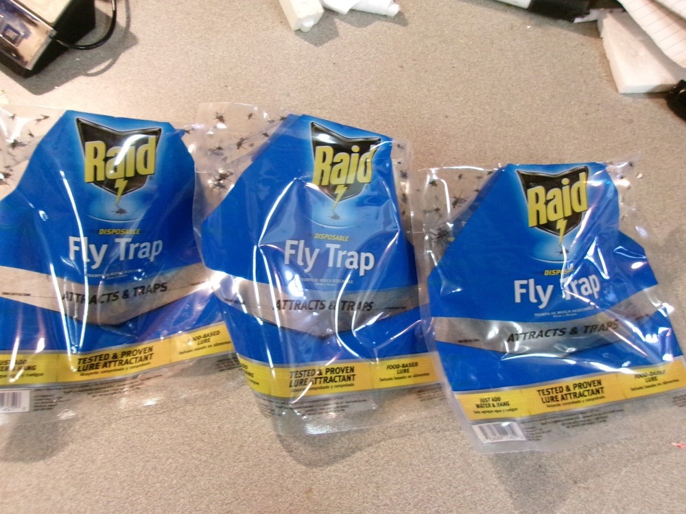 Raid Flybag-raid Outdoor Chemical- Fly Lure Bag 3-PACK