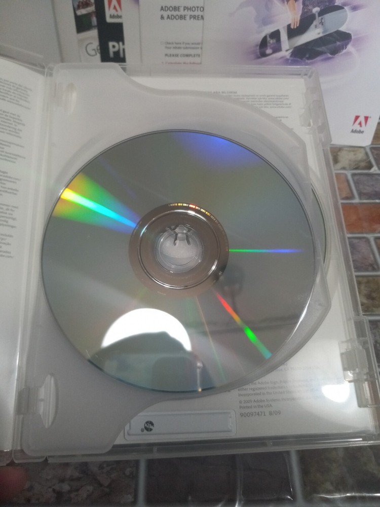 Genuine Original Adobe Photoshop Elements 8 and Premie Elements 8 NOB