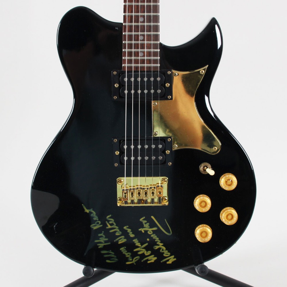 Walter "Wolfman" Washington Signed Guitar - COA JSA