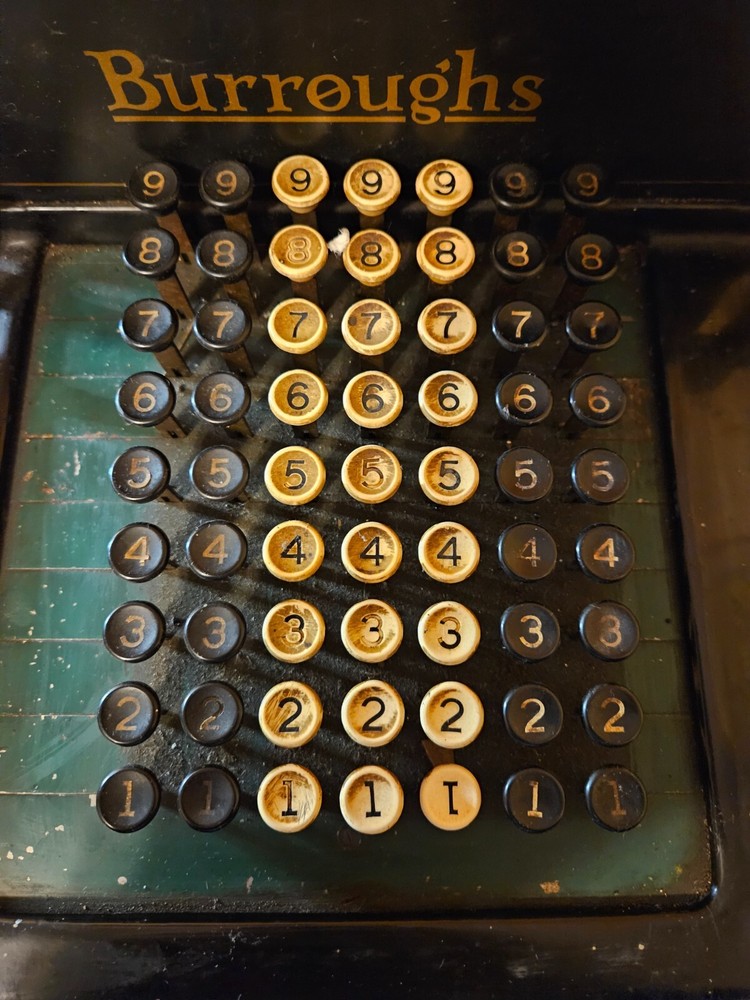 1920s Burroughs Adding Machine