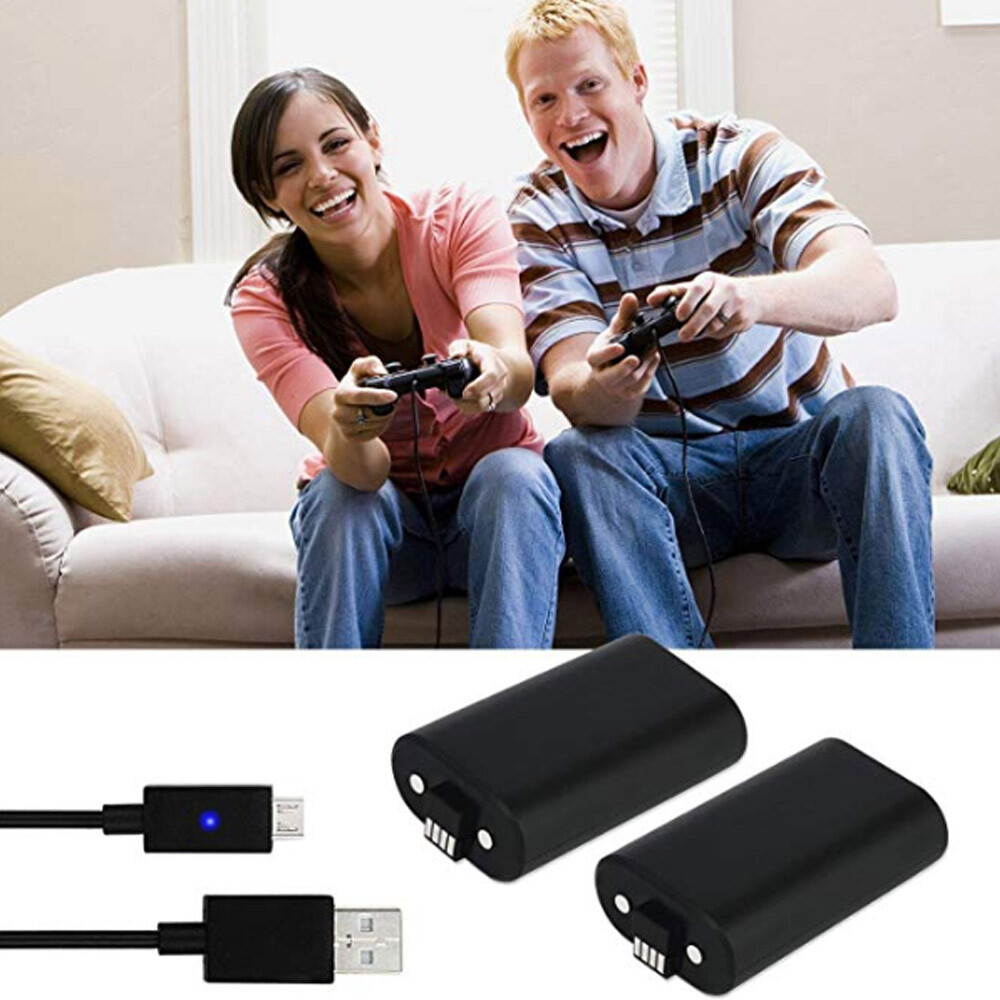 2024 New Microsoft Battery For Xbox One Wireless Controller 1400mAh Rechargeable