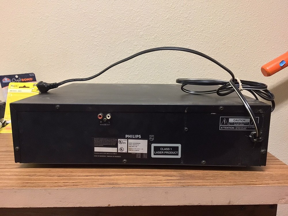 Philips CDC 751 | Compact Disc Carousel Changer | Multi Disk Changer |