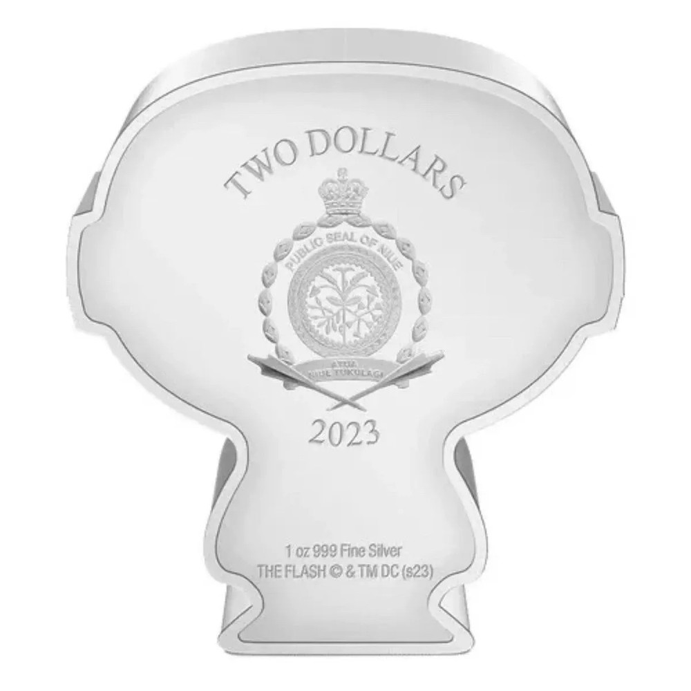 2023 NIUE DC THE FLASH 1 OZ SILVER CHIBI COIN