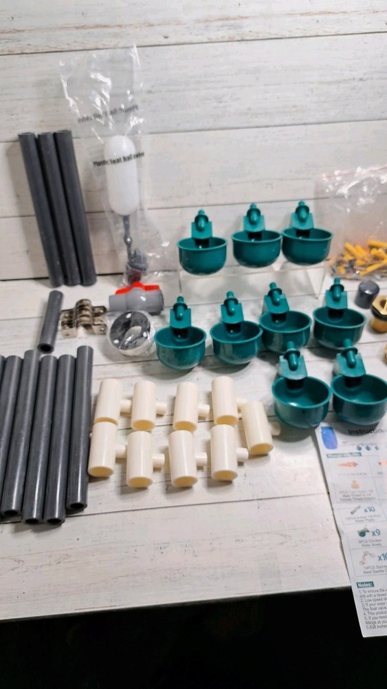 Automatic Chicken Waterer System for Continuous Fresh Water, DIY Chicken...