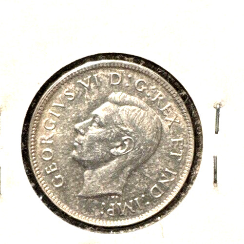 Canada 1947 maple leaf quarter KM 35 Unc (2)