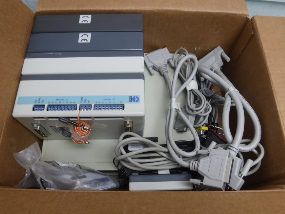 BIOPAC Systems Data Acquisition Modules W/ Cables & Accessories UIM100C + Oth MN