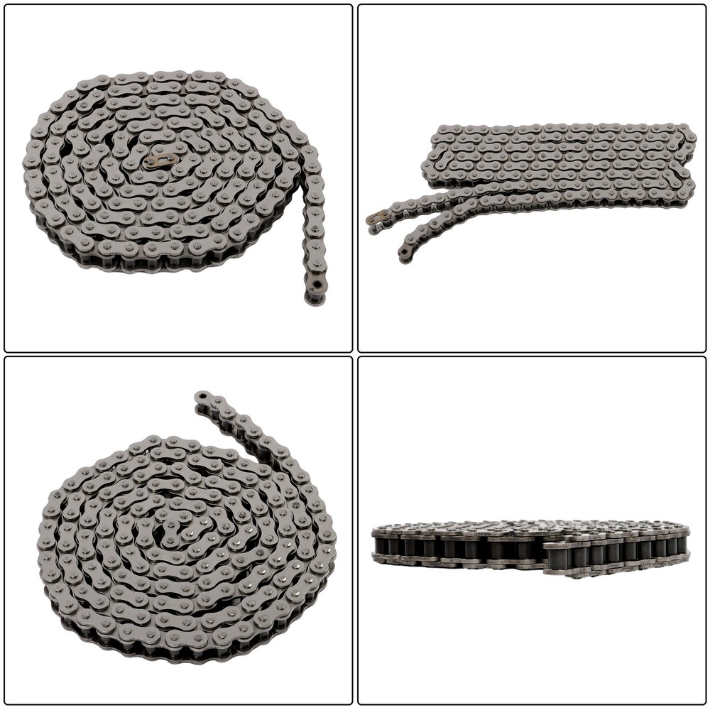 #60H Roller Chain x 10 feet + 2 Connecting Links Heavy Duty