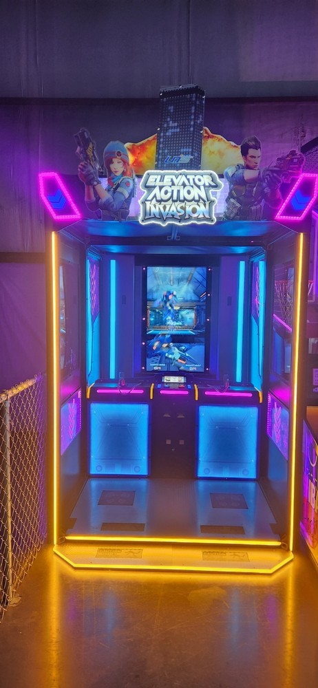 Used Elevator Action Invasion Arcade Game
