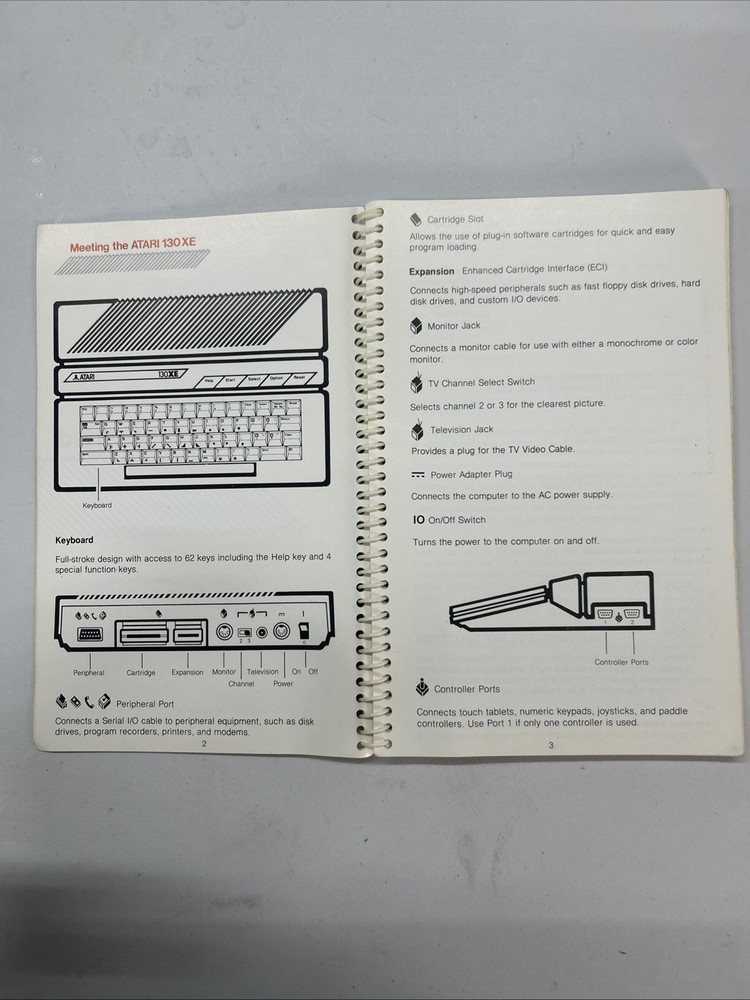 ATARI 130XE Personal Computer Owner’s Manual 1985