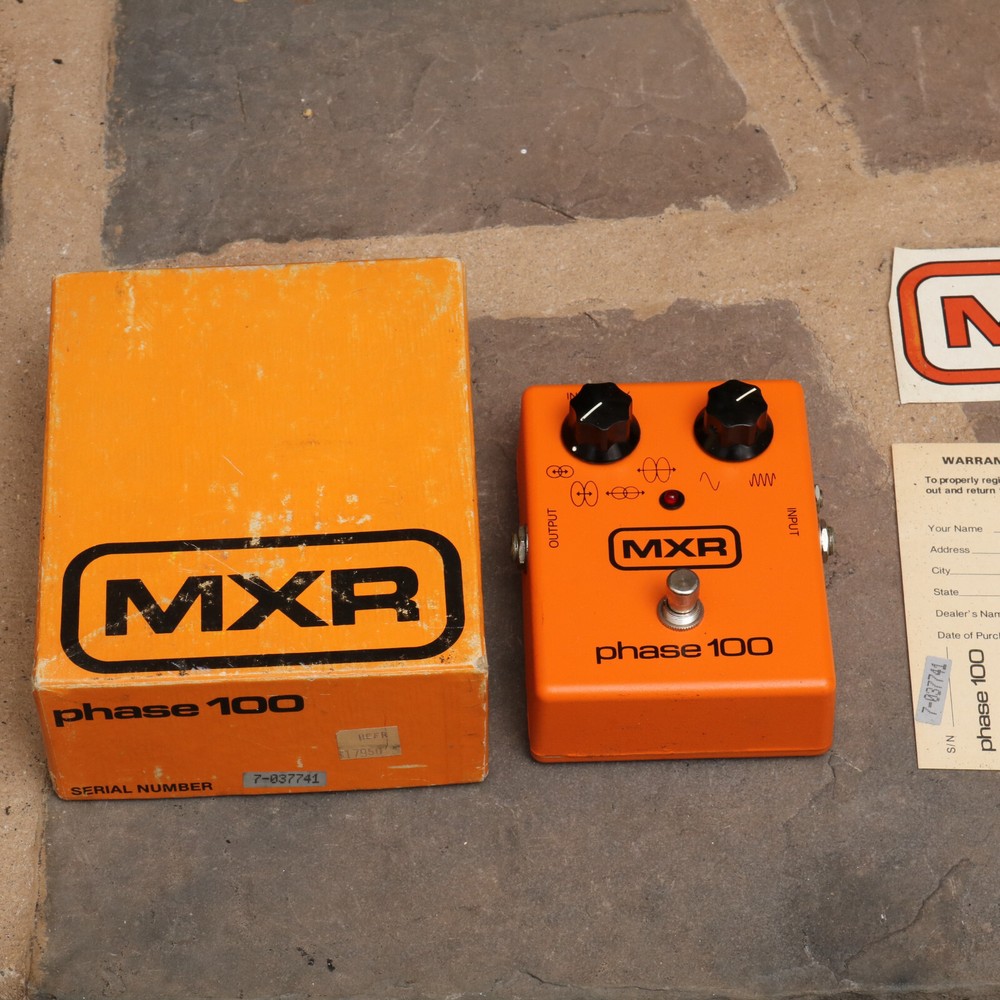 1981 MXR Phase 100 with box and papers