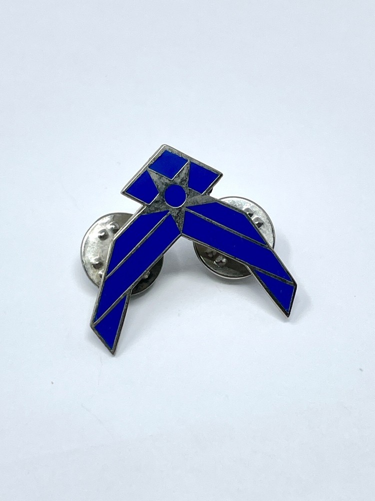 Vintage Air Force Blue Wings Lapel Hat Pin