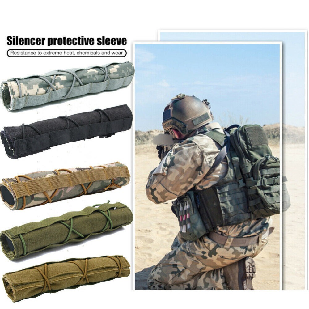 Tactical Silencers Protective Cover Silencers Protective Sleeve Suppressor Case