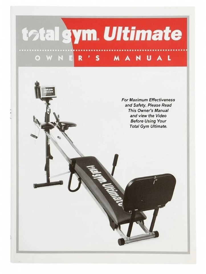 Total Gym Ultimate Manual