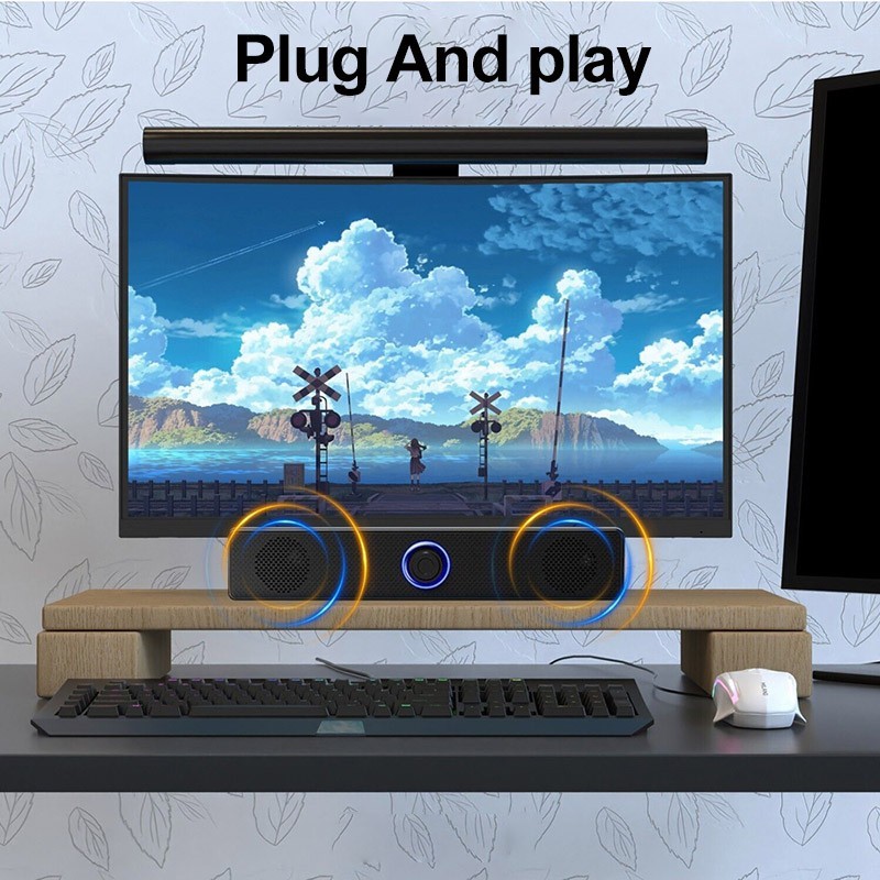 Wireless Speaker High-quality Sound USB Powered Wireless Wired Connectivity
