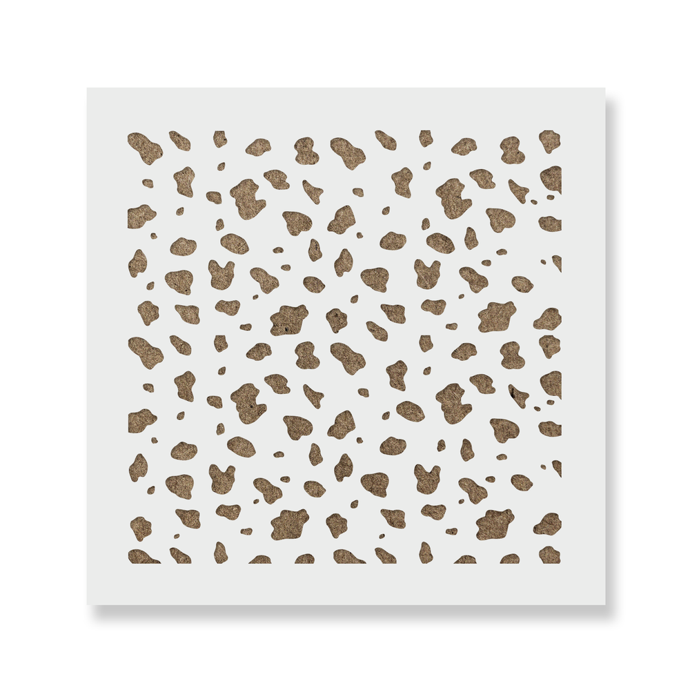 Dalmatian Cookie Stencil - Durable & Reusable Mylar Stencils