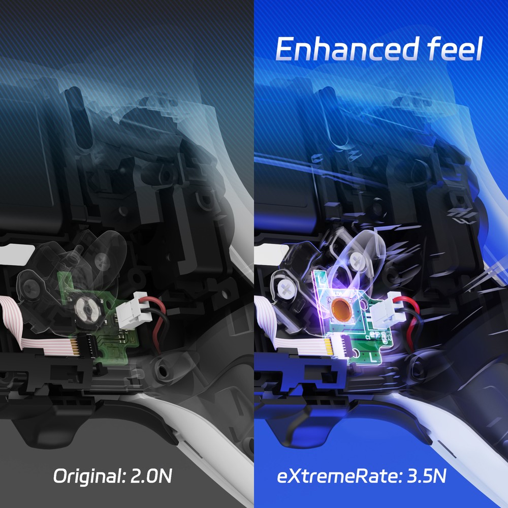 eXtremeRate Back Paddles Replacement Switch Board Kit for PS5 Edge Controller