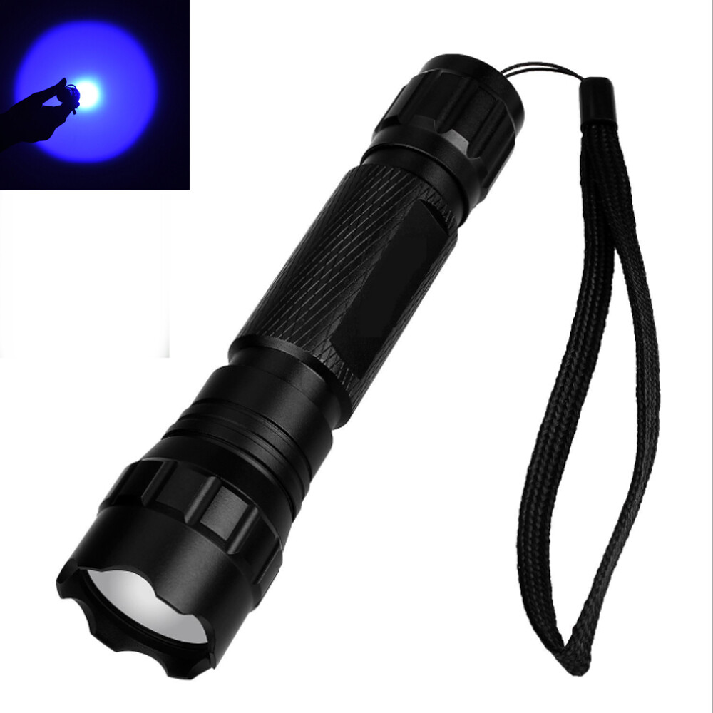 Blue Light Flashlight Laser Positioning Flashlight 465-470nm Light Flashlight