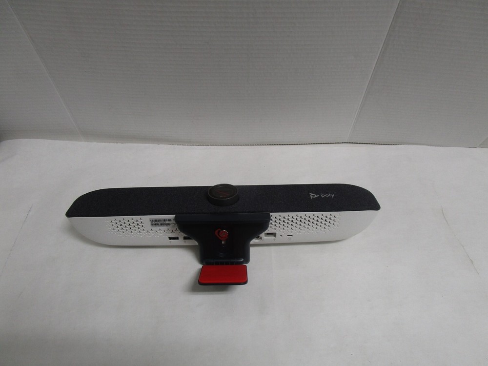 Poly Studio P15 Personal Video Bar 4K Camera Microphone Speaker Conference