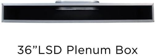 BUILDMART - 36" Plenum Box for [36" Linear Slot Diffuser - (2 Slot) Double Slo