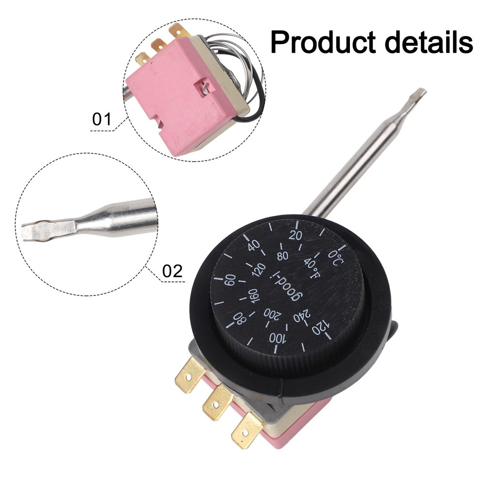 Easy to Install Temperature Controller for Air Conditioning and Ventilation