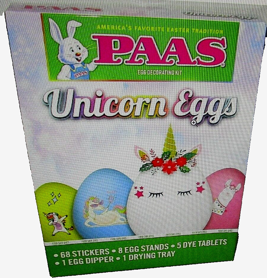 PAAS ~ Easter Egg Coloring Kit ~ UNICORN EGGS