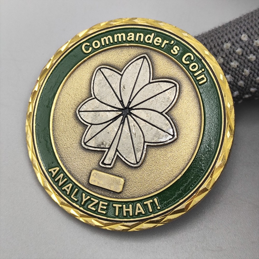Signals Analysis Squadron Commander Challenge Coin
