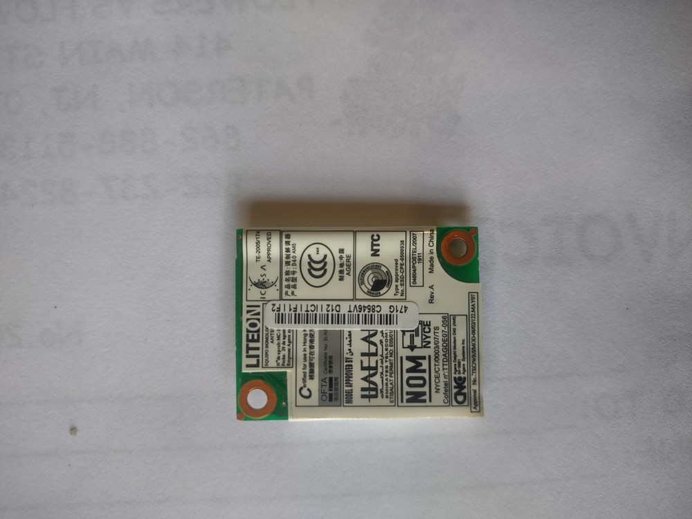 AGSMD01BDELPHI GENUINE ORIGINAL GATEWAY MODEM CARD ML6720 SERIES