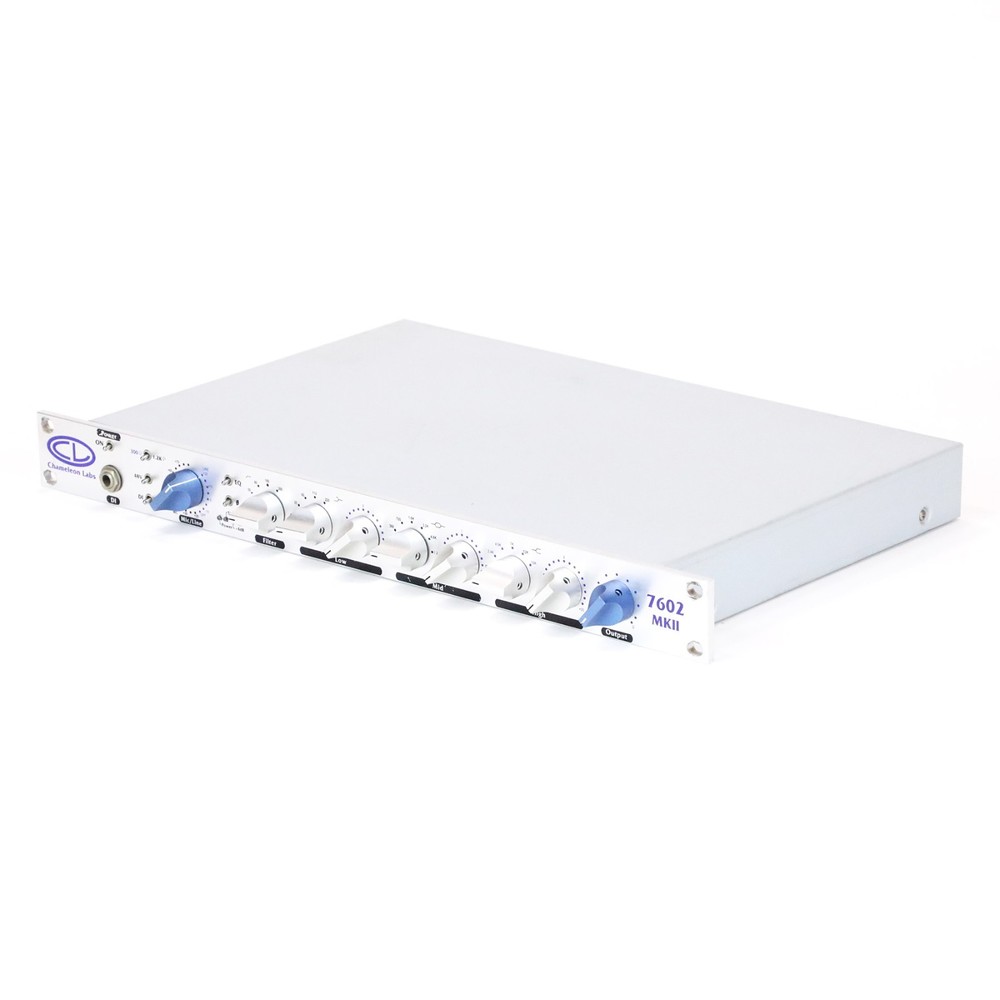 Chameleon Labs 7602 MKII Microphone Preamp Mic Pre Equalizer EQ Studio Rack Unit