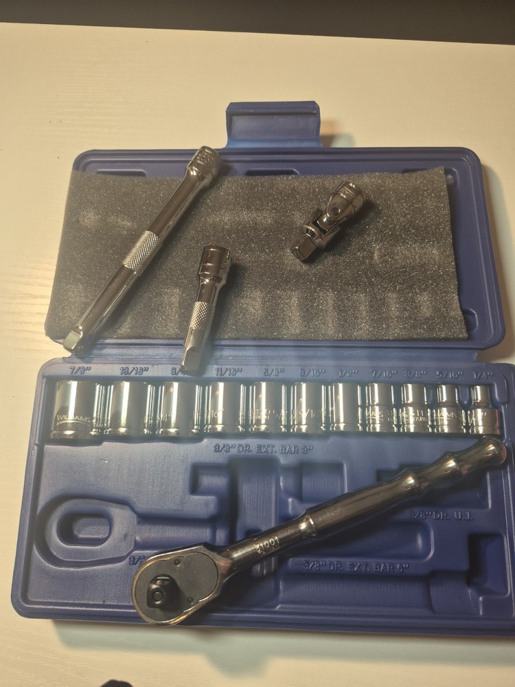 Williams Ratchet Set 3/8 inch drive