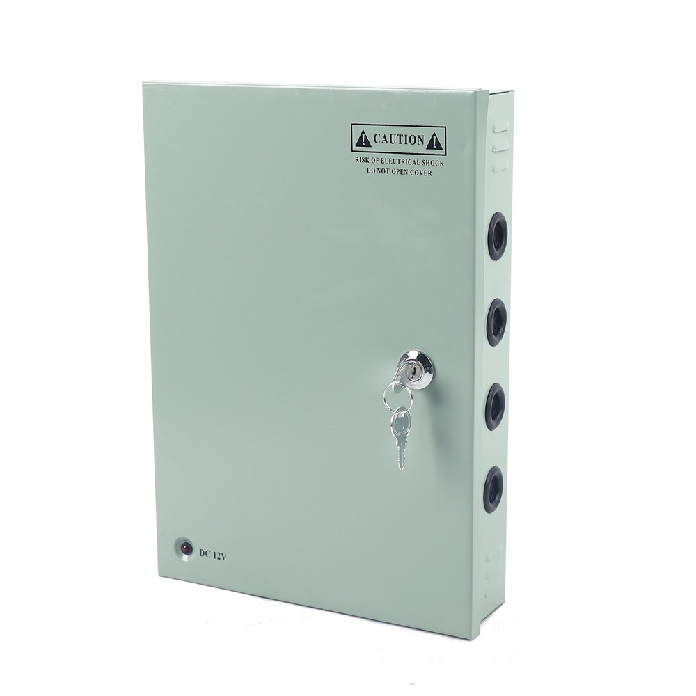 18Ch Channels Power Supply Distribution Box For CCTV Security Camera DC 12V 30A