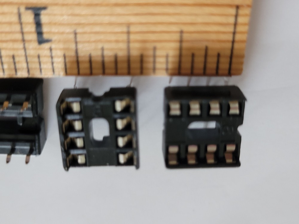 20pcs - 8 Pin DIP IC Socket Tin A08-LC-TR-R ASSMANN
