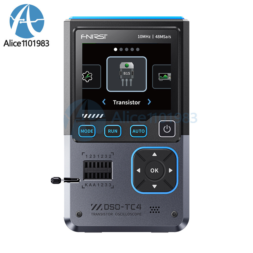 DSO-TC4 Oscilloscope 10MHz 48Ms/s Transistor Tester Electronics Component Tester