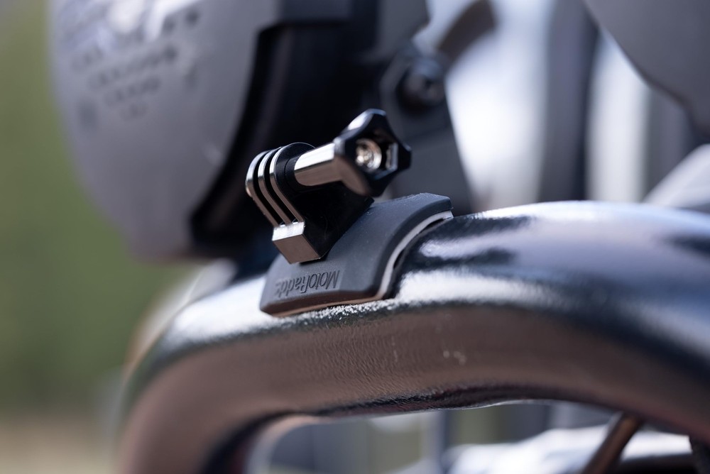 Flexible Adhesive Action Camera Mount for dashboards, windshield, handlebars,...