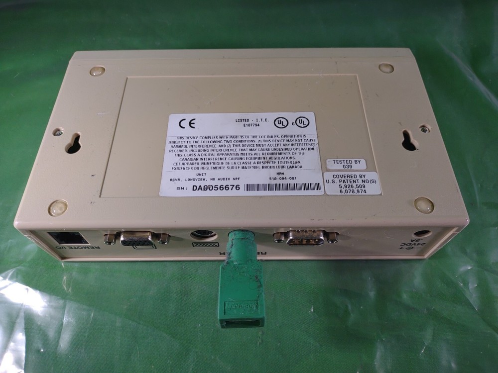 Cybex 510-090-004 Longview KVM Extender transmitter & receiver