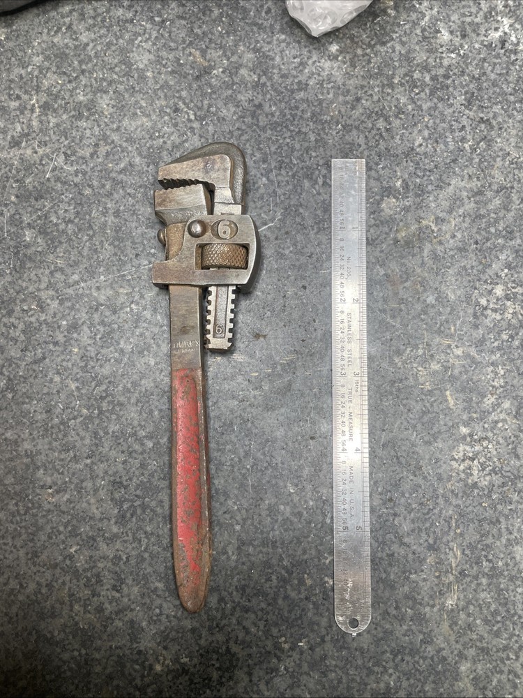 Durex 6 Inch Pipe Wrench Germany