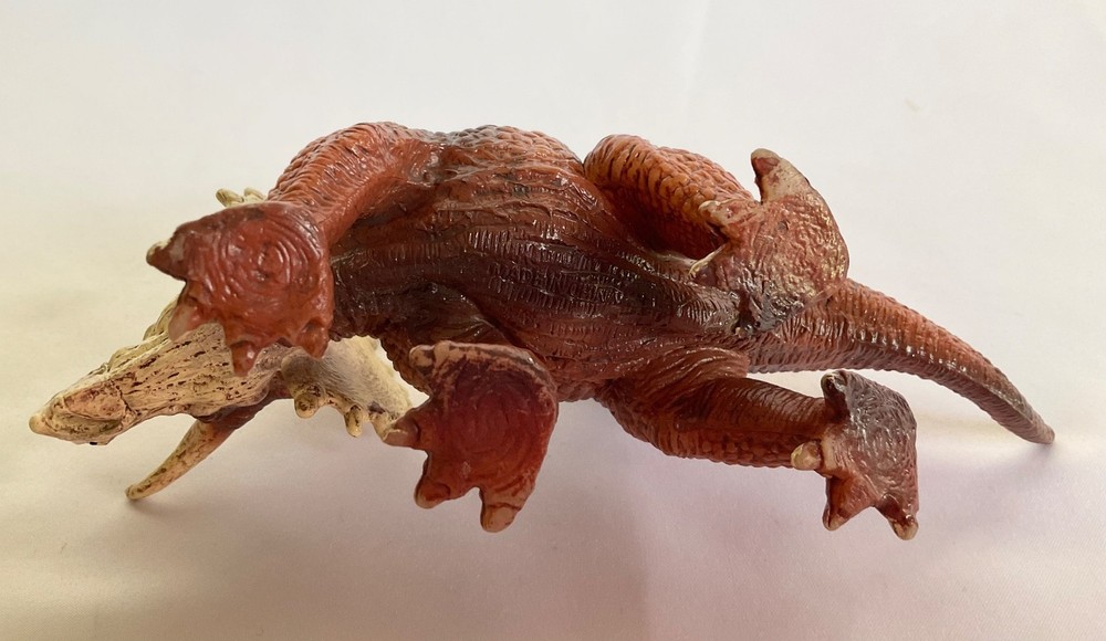Triceratops Dinosaur Figure Realistic Hard Plastic