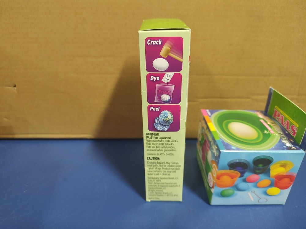 Paas Dinosaur eggs egg decorating kit & Paas Magical Color Cups