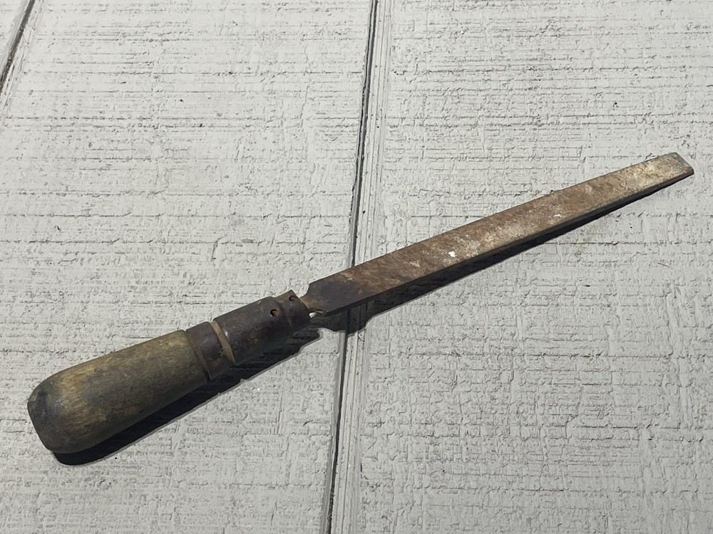 Round Wood Handle File 13” Long