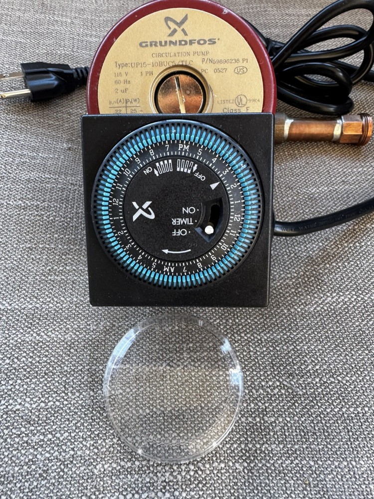 Grundfos UP - 1/15 HP - Single-Speed Circulation Pump - Stainless Steel - GU ...