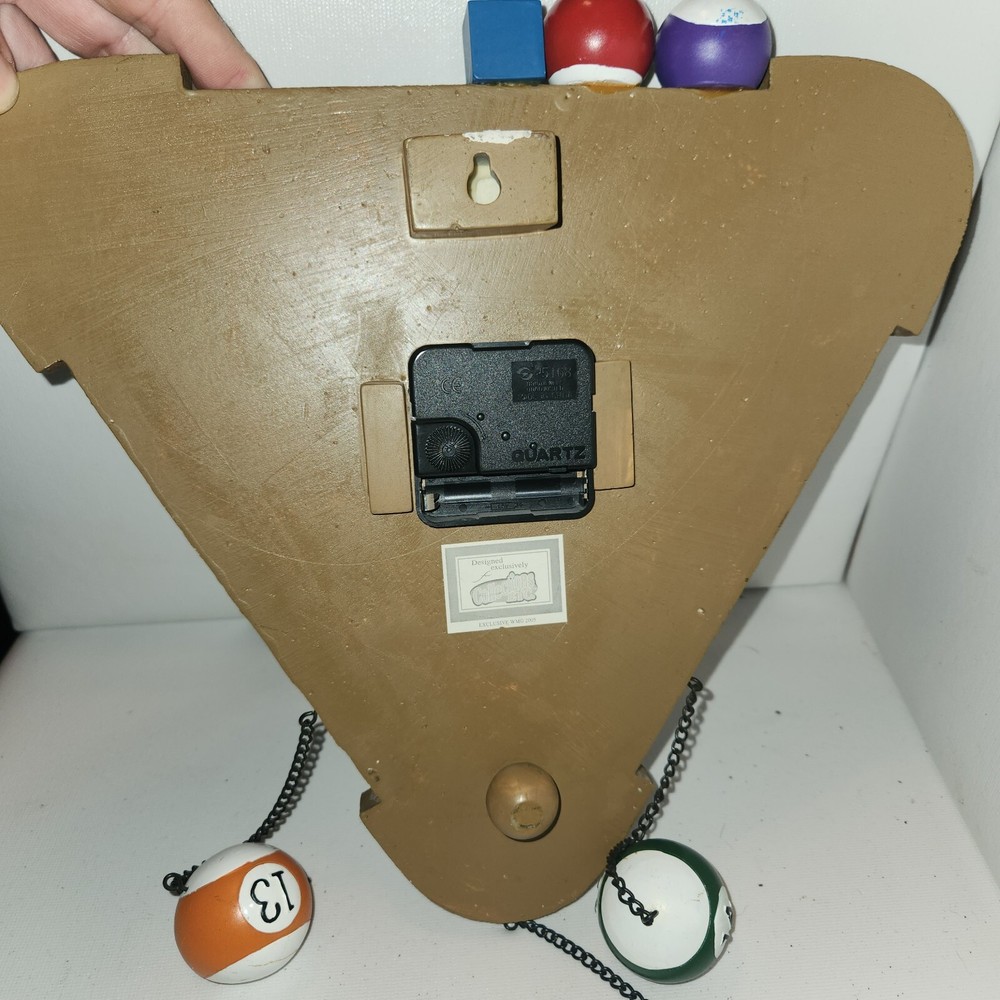 Billard Pool Ball Wall Clock
