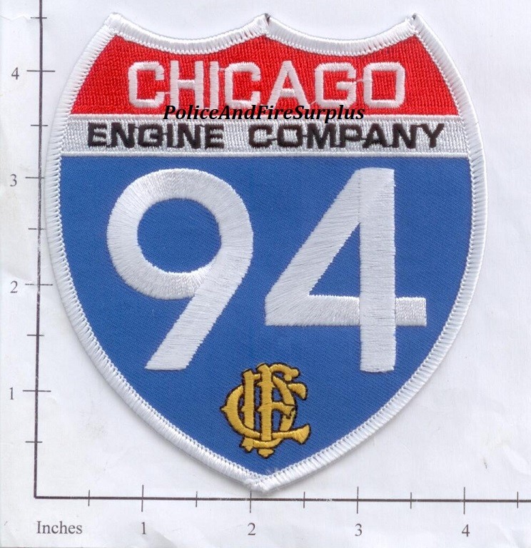 Illinois - Chicago Engine 94 IL Fire Dept Patch