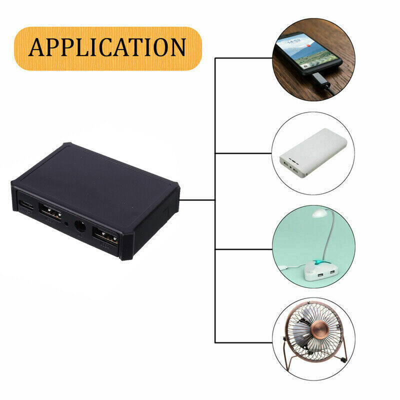DC Type C Electronic Charge Controller Solar Panel Regulator Dual USB Output C#