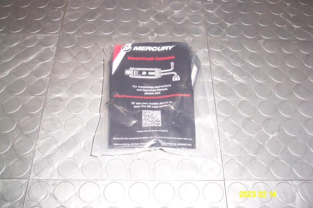 Mercury NMEA Smart Craft Connect Module Single Eng Under Dash OEM 98-8M0173694