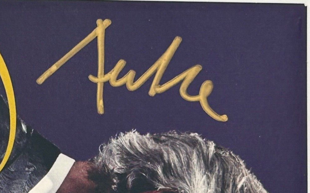 ANDREA BOCELLI Signed Autograph CD "Duets" ACOA