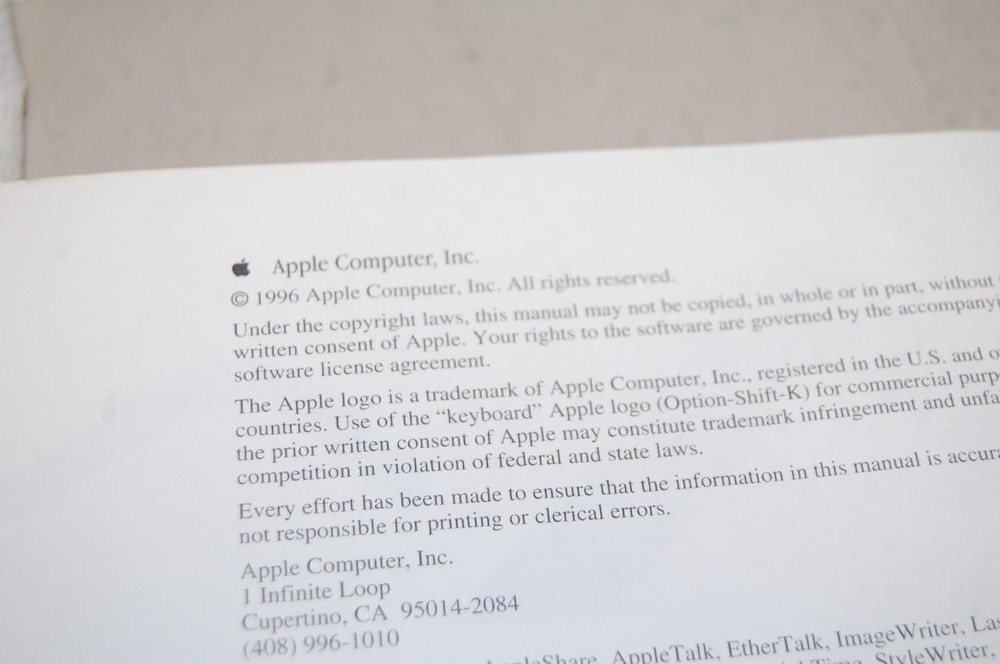 Apple PC Compatibility Card User's Manual & 3.5" PC Software Disk